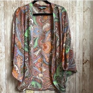 🖤3 for $20🖤Multi Colored Paisley Print Kimono